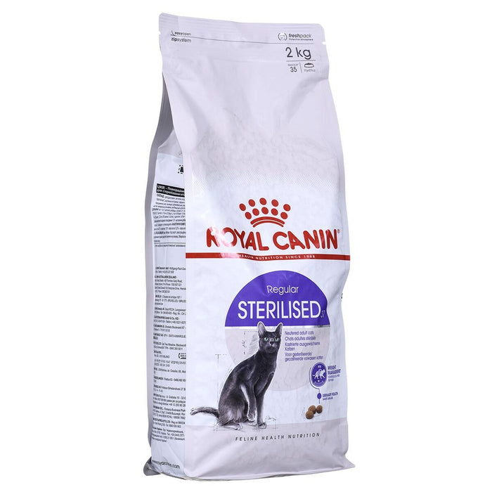 Cibo per gatti Royal Canin Sterilised Adulto Riso Mais Uccelli 2 Kg