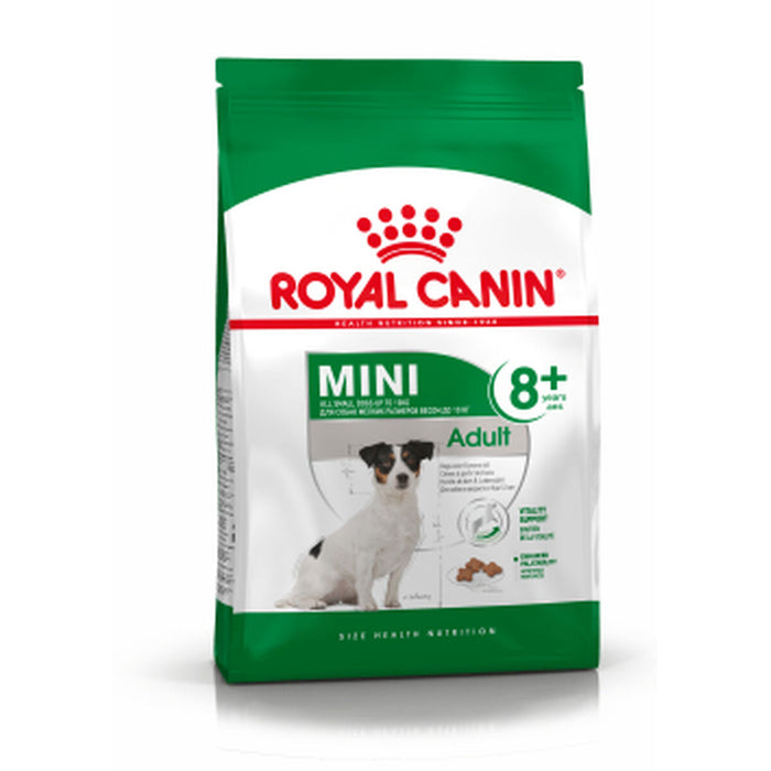 mangime Royal Canin Mini Adult 8+ Adulto Mais Uccelli 2 Kg