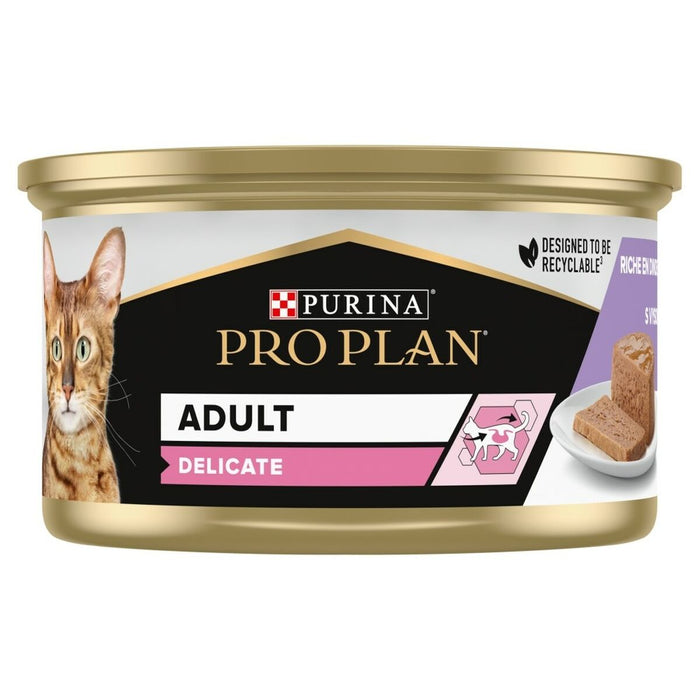 Cibo per gatti Purina Pro Plan Delicate Pollo Tacchino 85 g