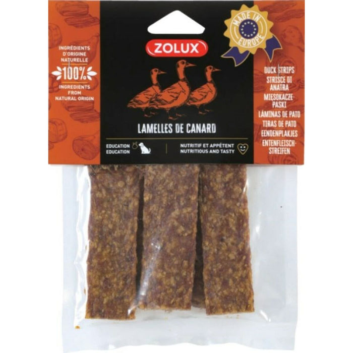 Snack per Cani Zolux duck strips 100 g