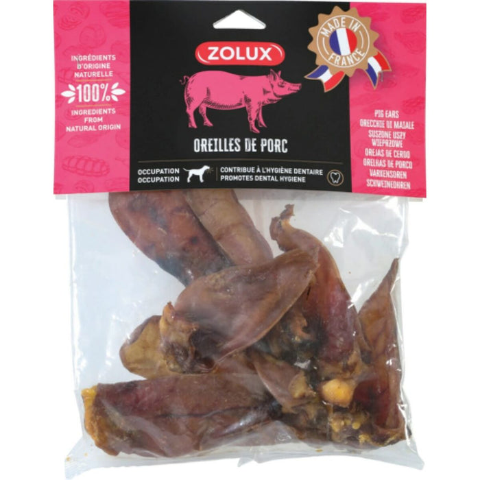 Giocattolo da mordere per cani Zolux Pork ear Maiale 400 g