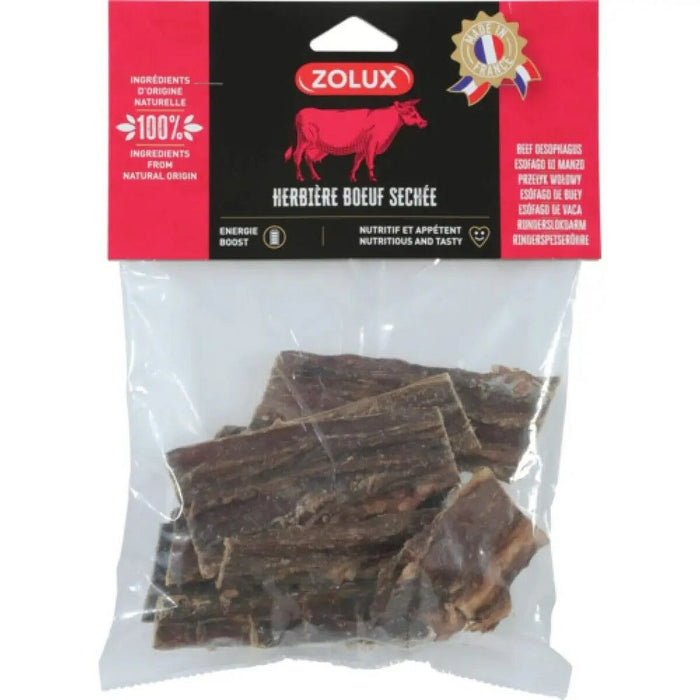 Giocattolo da mordere per cani Zolux Beef esophagus Carne di manzo e vitello 150 g