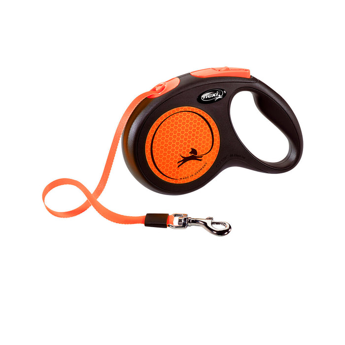 Guinzaglio per Cani Flexi Flexi 5 m Arancio S