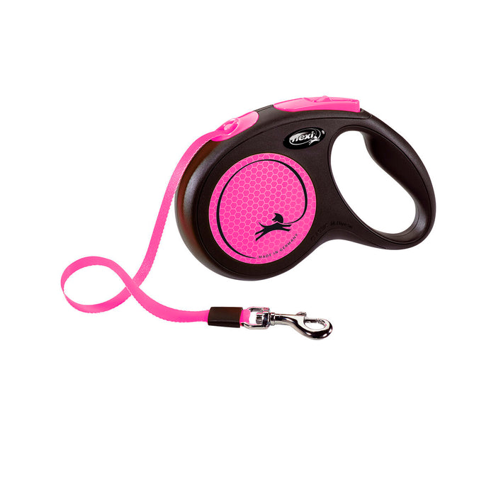 Guinzaglio per Cani Flexi Flexi 5 m Rosa M