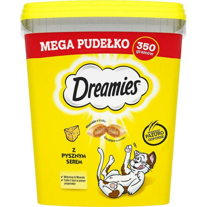 Spuntino per Cat Dreamies Carne 350 g