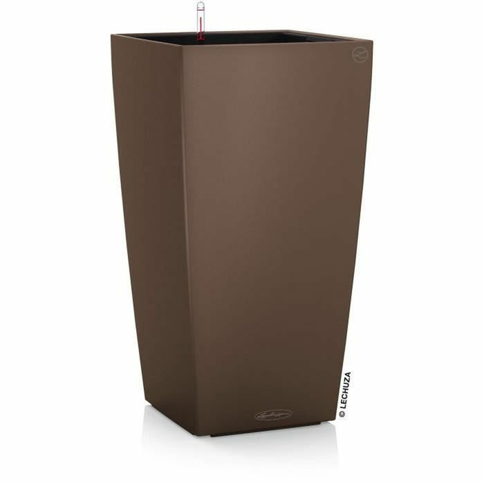 Vaso Lechuza 40 x 40 x 75 cm Plastica Quadrato