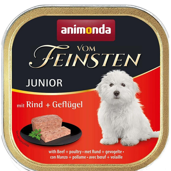 Cibo umido Animonda Vom Feinsten Junior Carne di vitello Uccelli 150 g