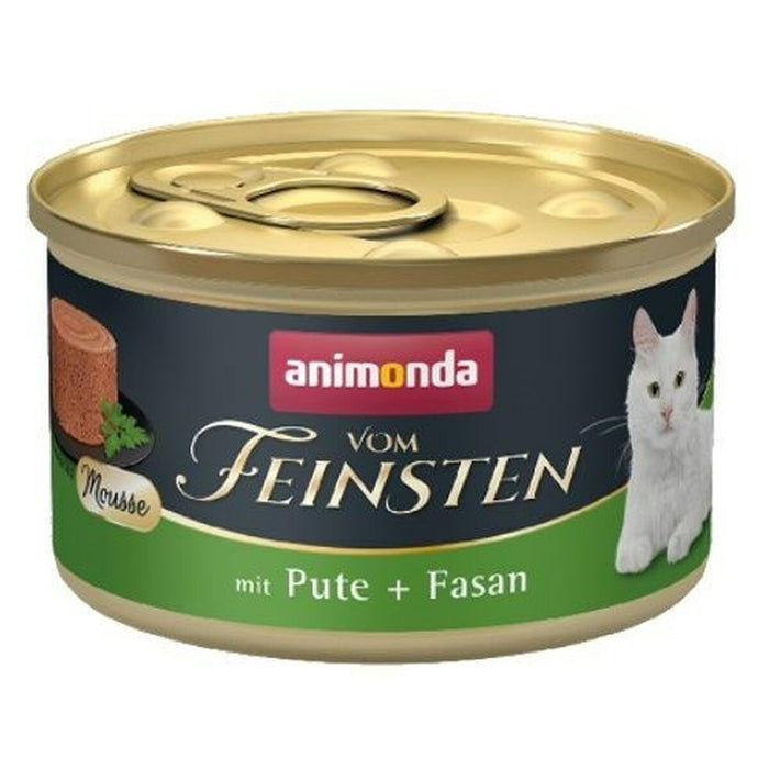 Cibo per gatti Animonda Vom Feinsten Muscle Pavo y Faisan Tacchino Carne Maiale Fagiano 85 g