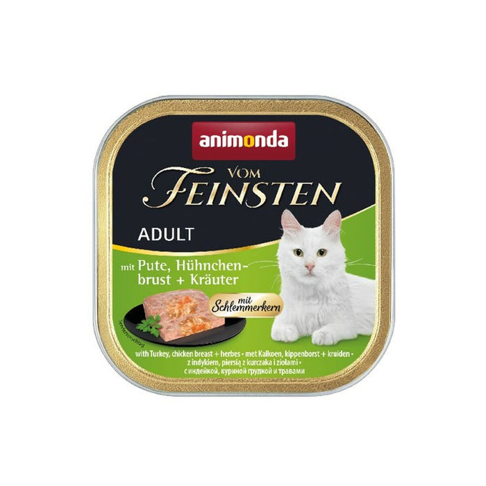 Cibo per gatti Animonda Vom Feinsten Pollo 100 g 100 L