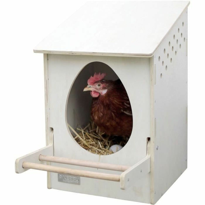 Nido Kerbl Bianco Legno 51 x 34 x 53 cm Gallina