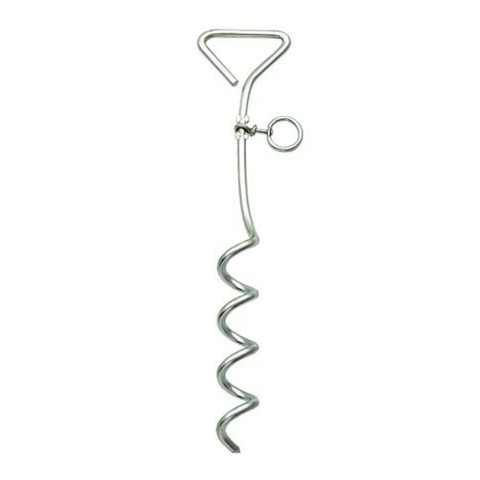 Accessorio Kerbl Spiral Stake Argento Guinzaglio per Cani