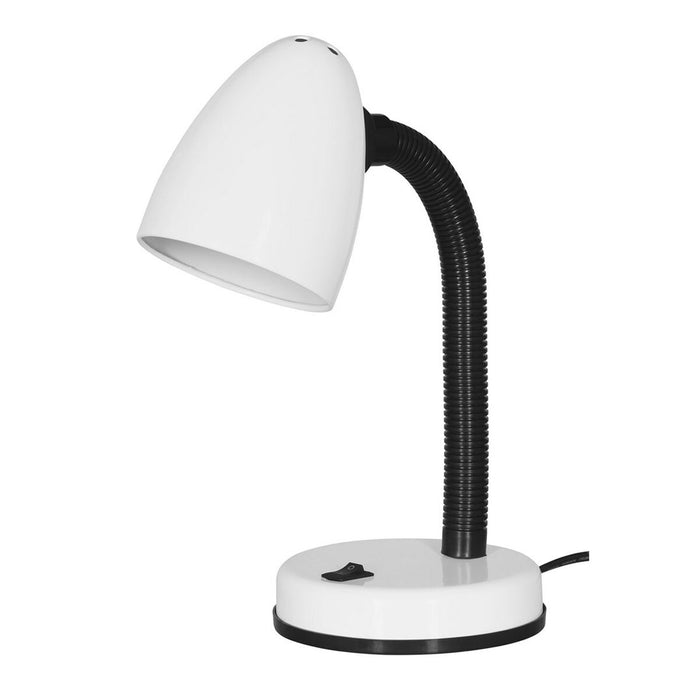 Lampada da scrivania Activejet AJE-BILL White Bianco Nero 60 W