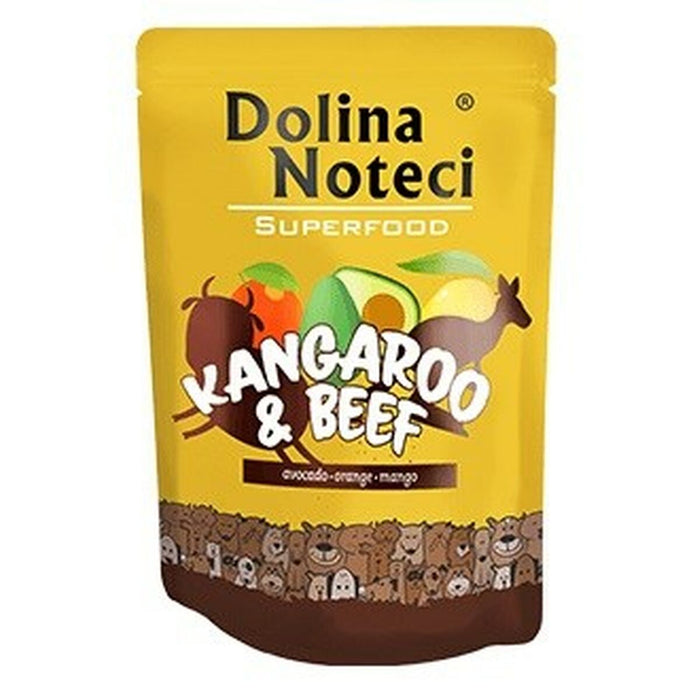 Cibo umido Dolina Noteci Superfood Carne di vitello Canguro 300 g