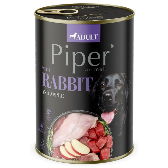 Cibo umido Dolina Noteci Piper Animals Rabbit and apple 800 g