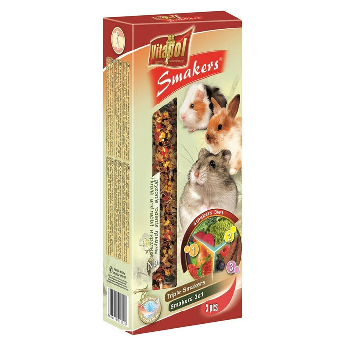 Cibo Vitapol Smakers Animali piccoli 135 g