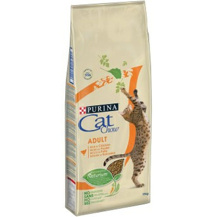 Cibo per gatti Purina Cat Chow Adulto Pollo Tacchino 15 kg