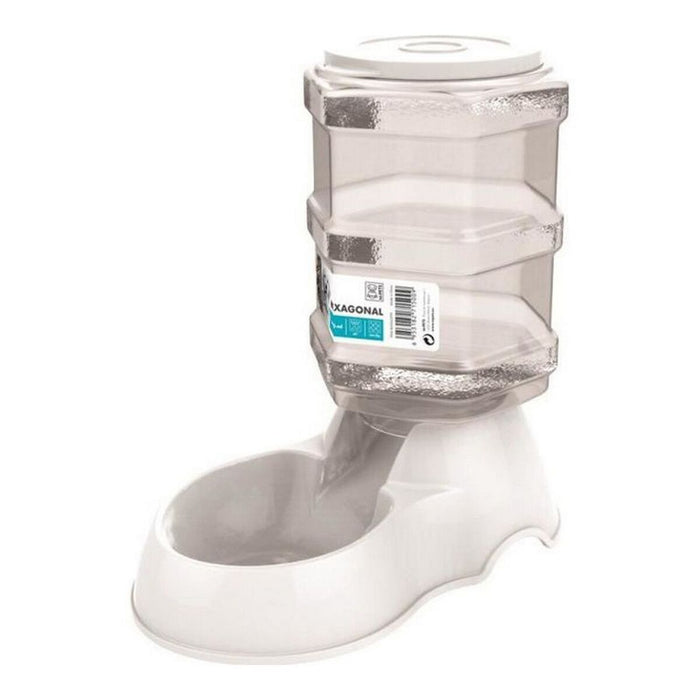 Fontana per Animali Domestici MPETS Bianco 3,5 L