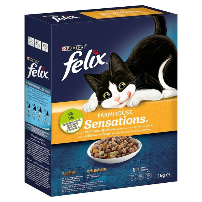 Cibo per gatti Purina Farmhouse Sensations Chicken Pollo 1 kg