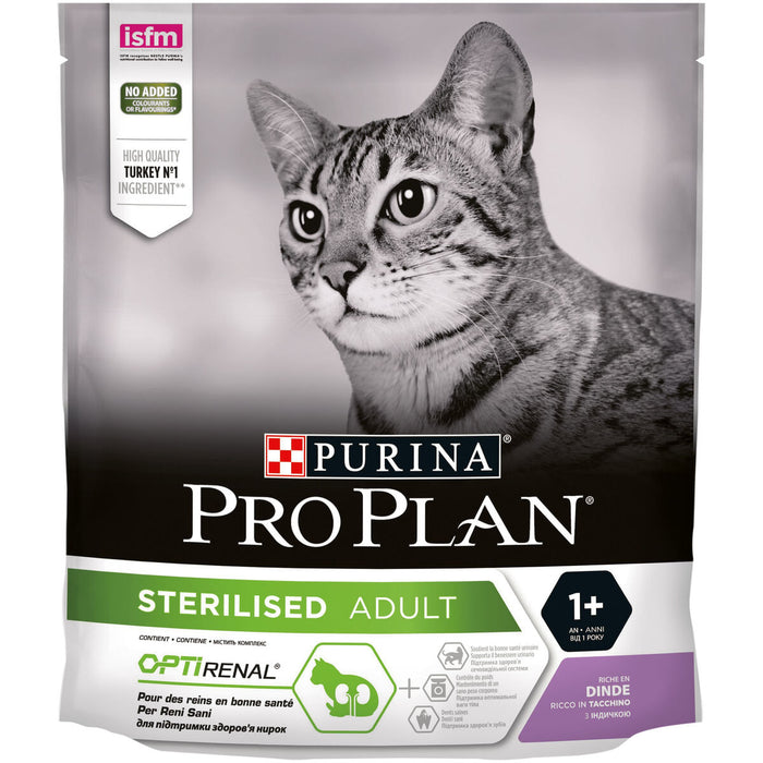 Cibo per gatti Purina Sterilised Adult Adulto Tacchino 400 g