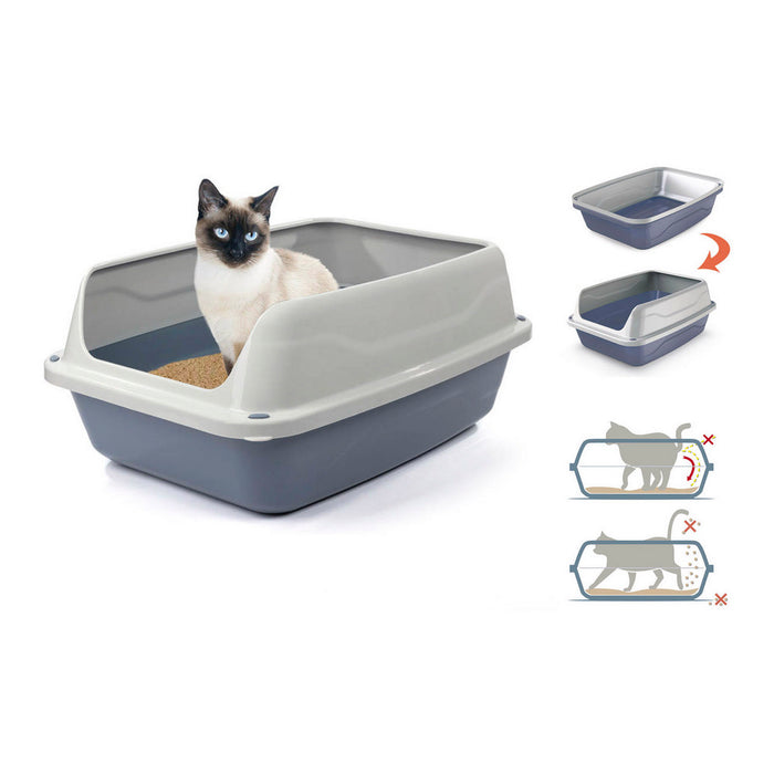 Lettiera per Gatti Georplast Sonic (56 x 40 x 24 cm)