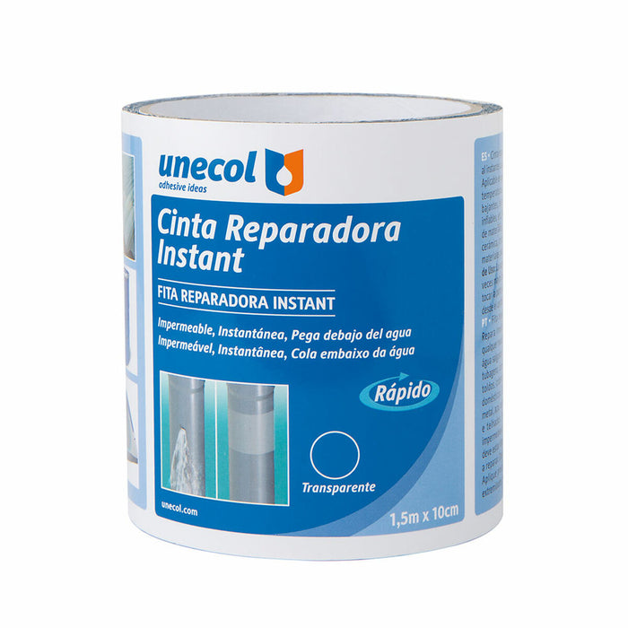 Nastro Riparazione Tetti Unecol Instant A7711 Trasparente 10 cm x 1,5 m