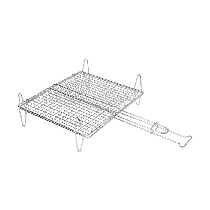 Griglia per Barbecue per Pesce Sauvic Zinco (30 x 35 cm)