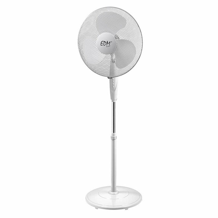 Ventilatore a Piantana EDM Bianco 45 W