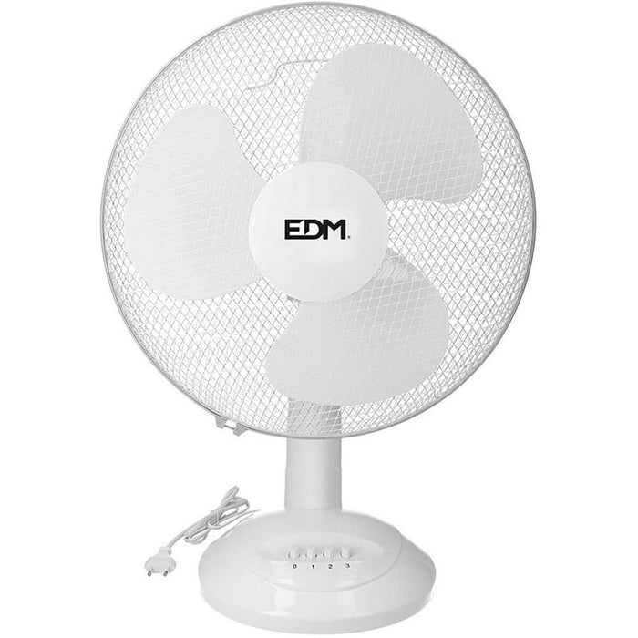 Ventilatore da Tavolo EDM Ø 40 x 61 cm Bianco 45 W