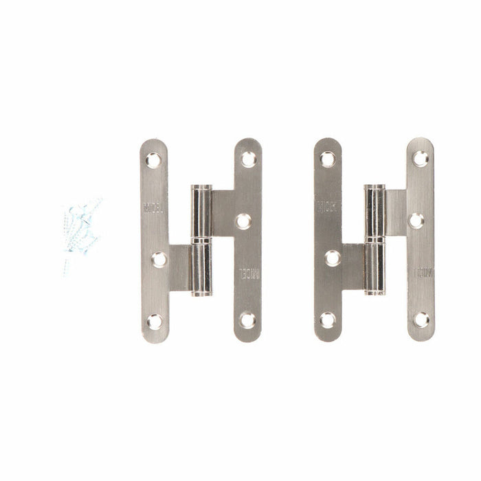 Cerniera EDM PN07 100 x 58 mm Sinistra Acciaio inossidabile