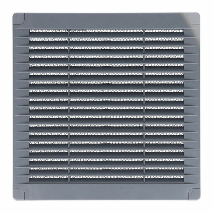 Griglia di ventilazione EDM 87705 Grigio 20 x 20 x 0,7 cm Zanzariera