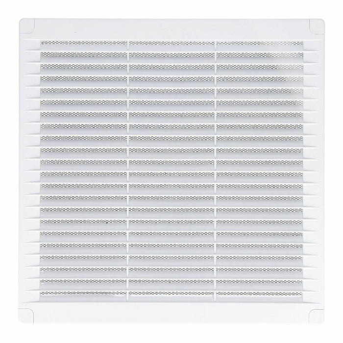 Griglia di ventilazione EDM 87706 Bianco 25 x 25 x 0,7 cm Zanzariera