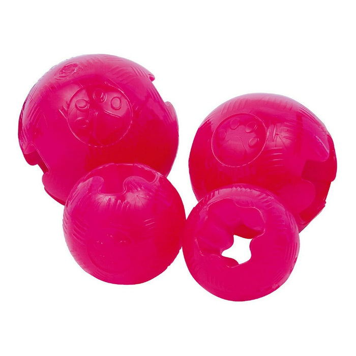 Giocattoli per cani Gloria TPR Rosa (8 cm)