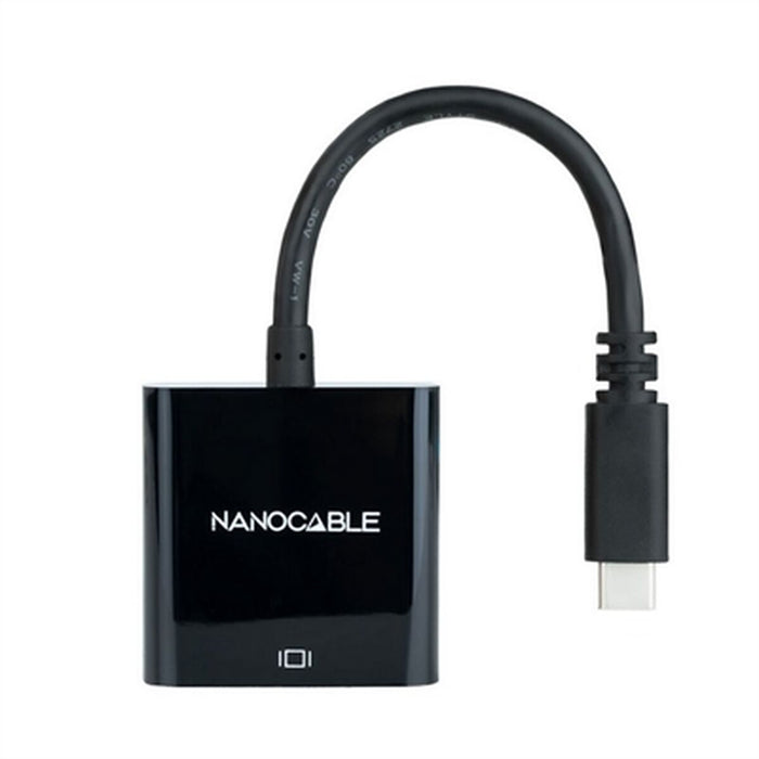 Adattatore USB-C con HDMI NANOCABLE 10.16.4102-BK Nero 4K Ultra HD (1 Unità)