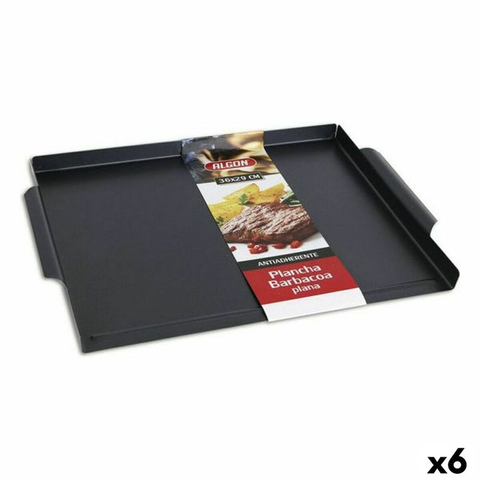 Piastra Liscia per Barbecue Algon (36 x 29 cm)