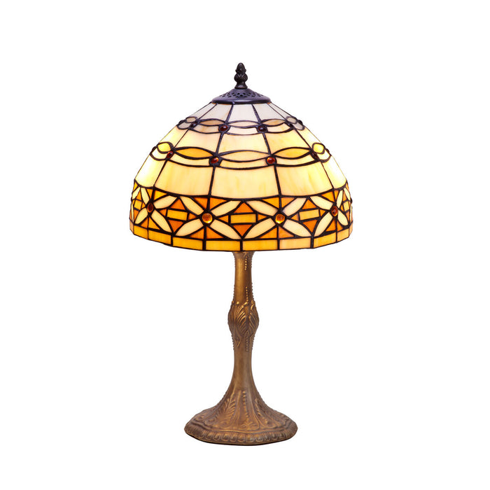 Lampada da tavolo Viro Marfíl Marrone Zinco 60 W 30 x 50 x 30 cm