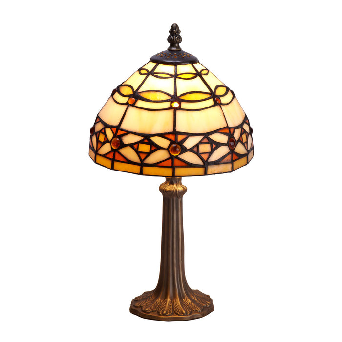 Lampada da tavolo Viro Marfíl Avorio Zinco 60 W 20 x 37 x 20 cm