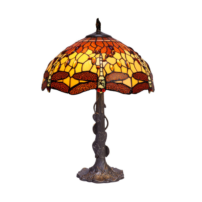 Lampada da tavolo Viro Belle Amber Ambra Zinco 60 W 40 x 60 x 40 cm