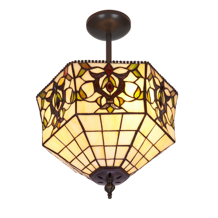 Lampadario Viro Hexa Ferro 60 W 30 x 45 x 30 cm