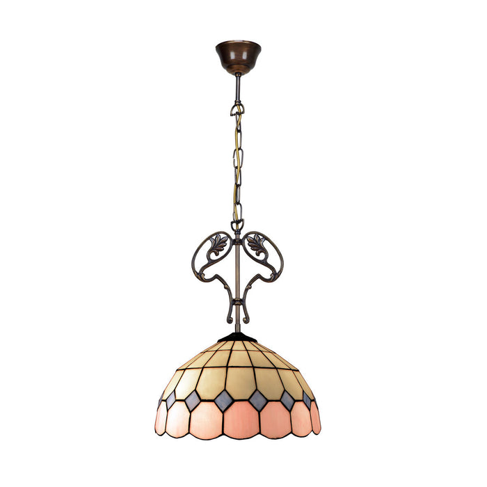 Lampadario Viro Pink Rosa Ferro 60 W 40 x 135 x 40 cm