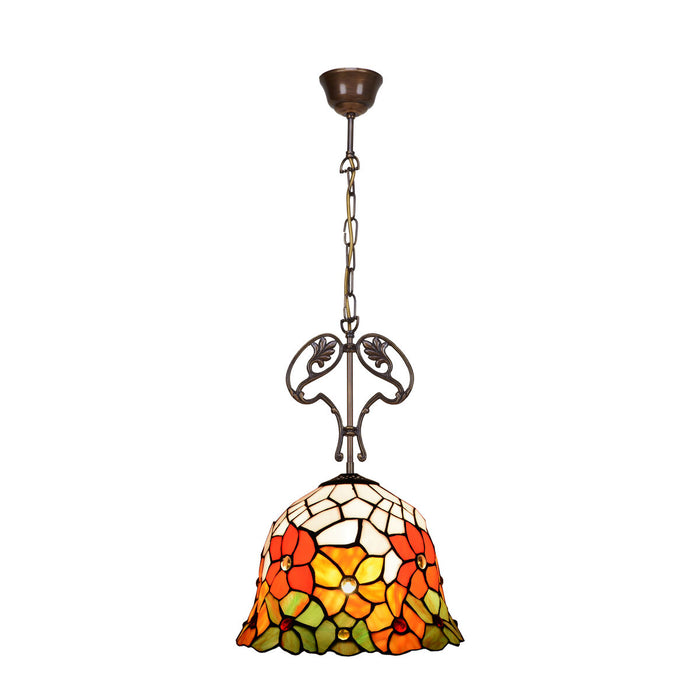 Lampadario Viro Bell Multicolore Ferro 60 W 40 x 135 x 40 cm