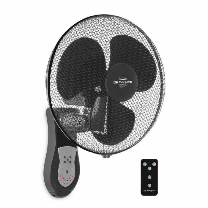 Ventilatore da Parete Orbegozo WF0243 Nero 50 W Ø 40 cm