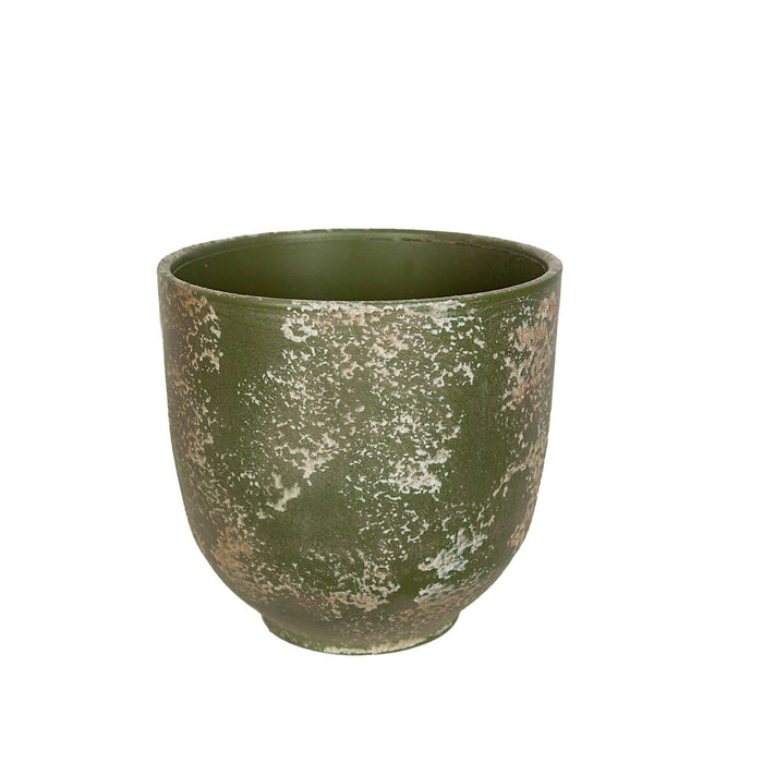 Vaso Romimex Verde Ceramica 20 x 20 x 20 cm