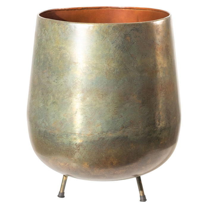 Vaso Romimex Marrone Metallo 38 x 44 x 38 cm