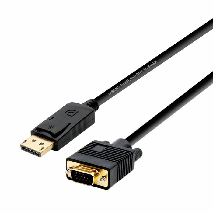 Adattatore DisplayPort con VGA Aisens A125-0365 Nero 2 m