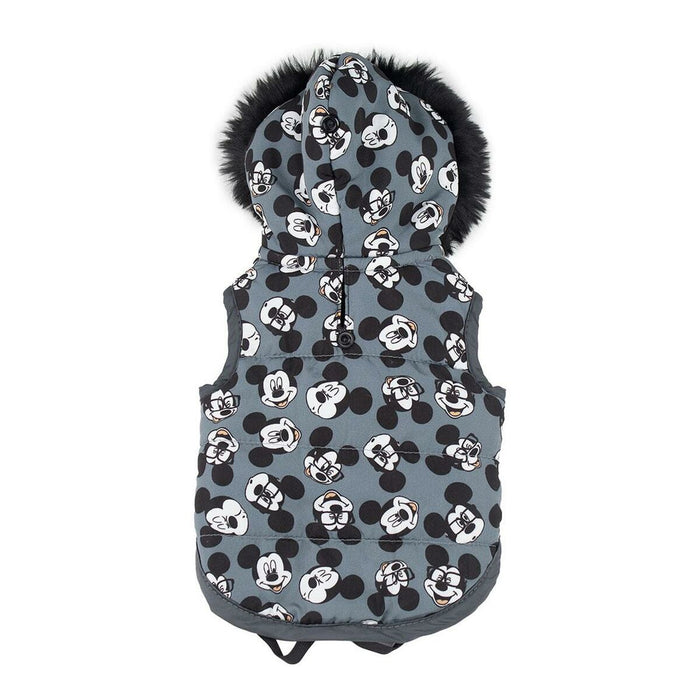 Cappotto per Cani Mickey Mouse Grigio