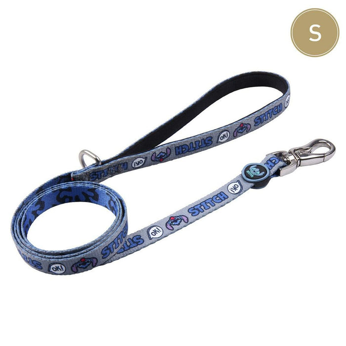 Guinzaglio per Cani Stitch Blu scuro S