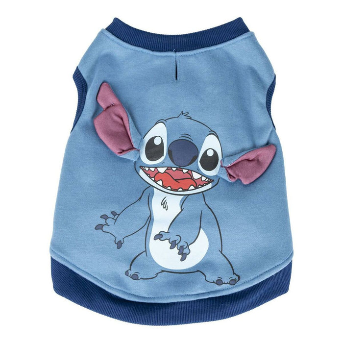 Felpa per Cani Stitch XS Azzurro