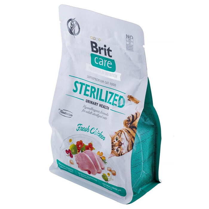 Cibo per gatti Brit Care Grain-Free Sterilized Urinary Adulto Pollo 400 g