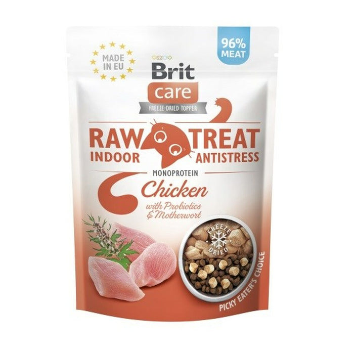 Spuntino per Cat Brit Care Raw Treat Pollo 40 g