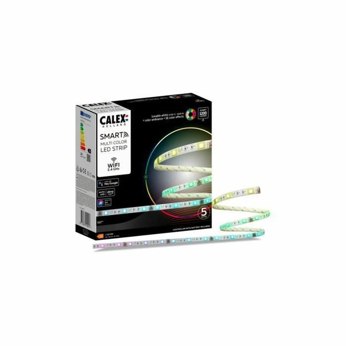 Strisce LED Calex 24 W 5 m Bianco Caldo 6500 K